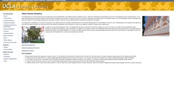UCLA Human Genetics